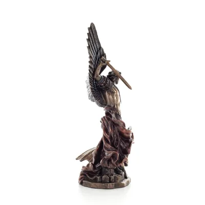 Ärkeängeln Michael: Like God, One of the First Lords 20 cm Veronese Bronze Electrolytic Helkroppsstaty, Christian Veronese 5 - g