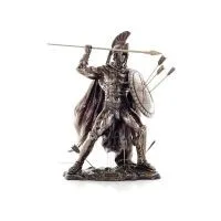 Leonidas: The King of Sparta with Arrows 33cm Full Length Veronese Bronze Electrolytic Statue, Ancient Greece Veronese 1 - grifo