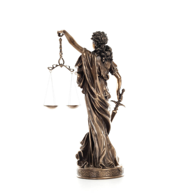 Themis: Titan of Moral Order and Etiquette 60cm Full Body Electrolytic Bronze Veronese Statue, Ancient Greece Veronese 3 - grifo