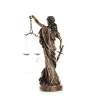 Themis: Titan of Moral Order and Etiquette 60 cm helkroppselektrolytisk brons Veronese staty, antikens Grekland Veronese 3 - gri