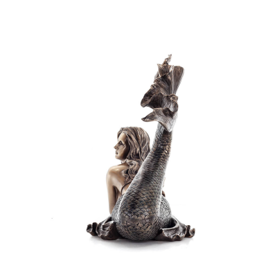 Mermaid: The Most Beautiful Demon, Lying Prone 67x25x44cm Veronese Electrolytic Bronze Full Body Statue Veronese 3 - grifon.se 
