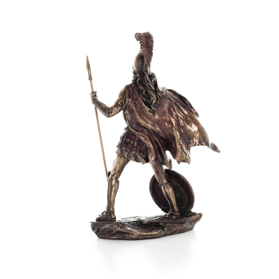 Ares: krigsguden 34 cm Veronese brons galvaniserad helkroppsstaty, antikens Grekland Veronese 3 - grifon.se 