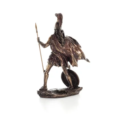 Ares: krigsguden 34 cm Veronese brons galvaniserad helkroppsstaty, antikens Grekland Veronese 3 - grifon.se 