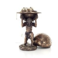 Atlas Titan: Ledaren för Titanids 23 cm smyckeskrin, smyckeskrin för förvaring, Veronese bronsstaty Veronese 1 - grifon.se 