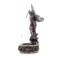 Ärkeängeln Michael: Like God, One of the First Lords 21cm Veronese Bronze Electrolytic Helkroppsstaty, Christian Veronese 2 - gr