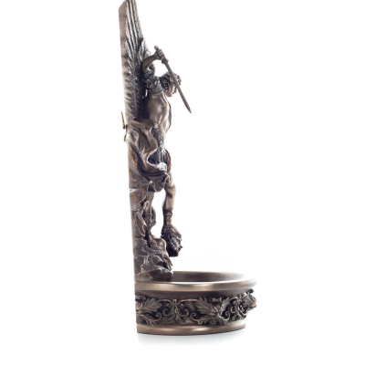 Ärkeängeln Michael: Like God, One of the First Lords 21cm Veronese Bronze Electrolytic Helkroppsstaty, Christian Veronese 5 - gr