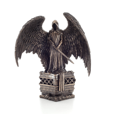 Charos or Charon the ferryman/carrier of Hades with a sword in a hilt 28x32.5cm Veronese Bronze Electrolysis Full Body Statue Ve