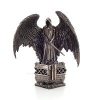 Charos or Charon the ferryman/carrier of Hades with a sword in a hilt 28x32.5cm Veronese Bronze Electrolysis Full Body Statue Ve