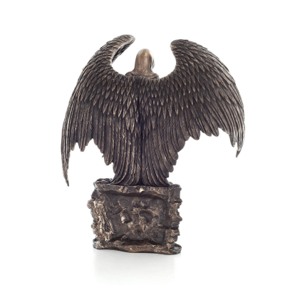 Charos or Charon the ferryman/carrier of Hades with a sword in a hilt 28x32.5cm Veronese Bronze Electrolysis Full Body Statue Ve