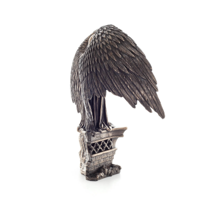 Charos or Charon the ferryman/carrier of Hades with a sword in a hilt 28x32.5cm Veronese Bronze Electrolysis Full Body Statue Ve