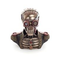 Skeleton 19x19cm Jewelry box, Jewelery box, case like a box for storage, Veronese Bronze Electrolysis Full Body Statue Veronese 