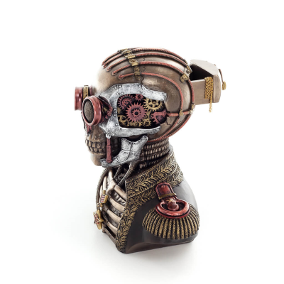 Skeleton 19x19cm Jewelry box, Jewelery box, case like a box for storage, Veronese Bronze Electrolysis Full Body Statue Veronese 