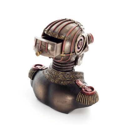 Σκελετός 19χ19εκ Κοσμηματοθήκη, Μπιζουτιέρα, θήκη σαν κουτί για φύλαξη, Ολόσωμο άγαλμα με Ηλεκτρόλυση μπρούτζου Veronese Βερονέζ