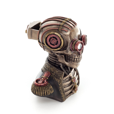 Skeleton 19x19cm Jewelry box, Jewelery box, case like a box for storage, Veronese Bronze Electrolysis Full Body Statue Veronese 