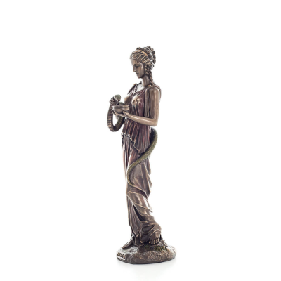 Health: Deity, of health of body and soul 27.5cm Veronese Bronze Electrolysis Full Body Statue Veronese 2 - grifon.se 