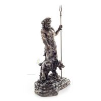 Πλούτωνας ή Άδης: ο θεός του κάτω κόσμου με κέρβερο 20χ17,5εκ Ολόσωμο άγαλμα με Ηλεκτρόλυση μπρούτζου Veronese Βερονέζ 5 - grifo