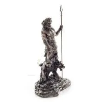 Pluto eller Hades: underjordens gud med cerberus 20x17,5 cm Veronese Brons Electrolysis Helkroppsstaty Veronese 5 - grifon.se 