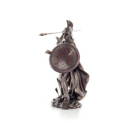 Leonidas: The King of Sparta with Arrows 25cm Full Längd Veronese brons elektrolytisk staty, antikens Grekland Veronese 2 - grif