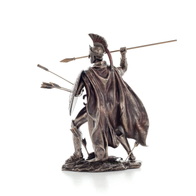 Leonidas: The King of Sparta with Arrows 25cm Full Längd Veronese brons elektrolytisk staty, antikens Grekland Veronese 3 - grif