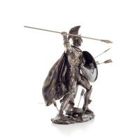 Leonidas: The King of Sparta with Arrows 25cm Full Längd Veronese brons elektrolytisk staty, antikens Grekland Veronese 5 - grif