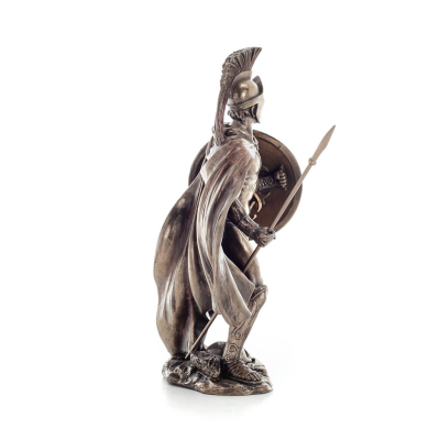 Leonidas: The King of Sparta with Spear 27cm Full Length Veronese Bronze Electrolytic Statue, Ancient Greece Veronese 4 - grifon