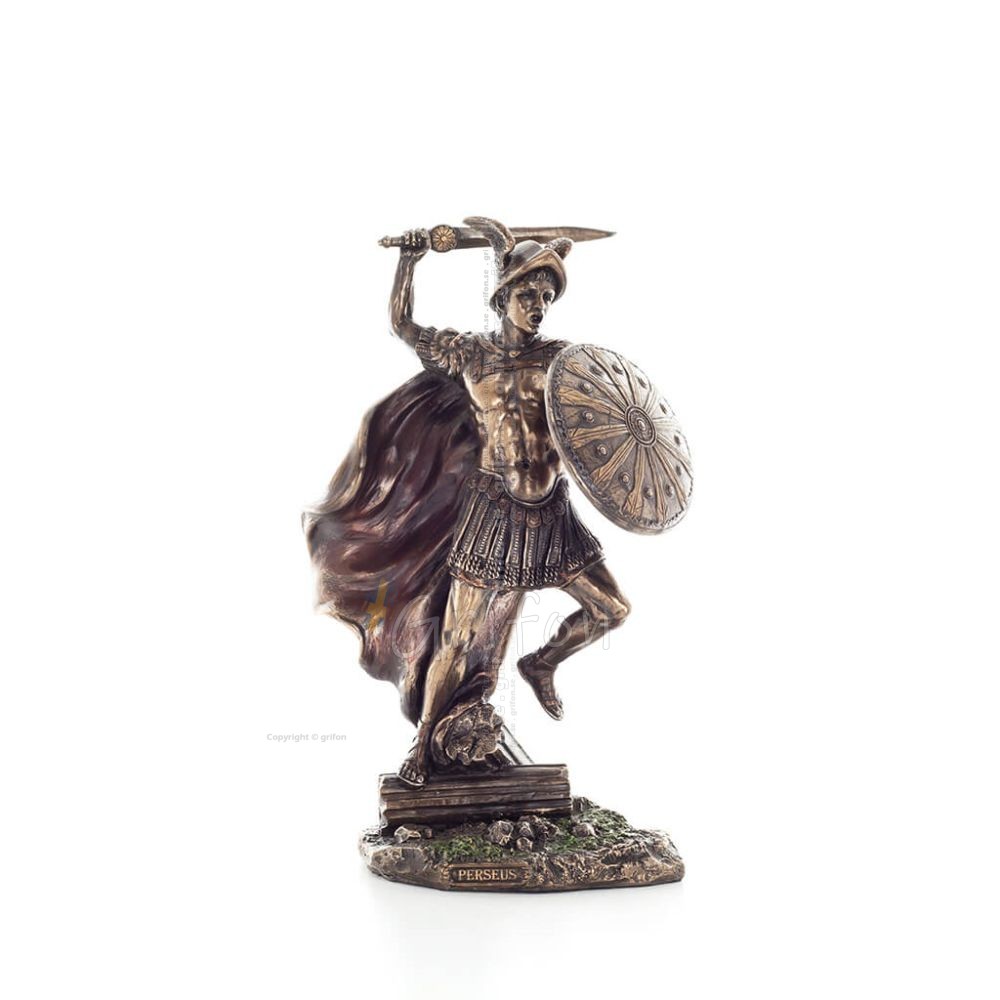Perseus: Antikens hjälte, Slayer of Medusa 25,5 cm Veronese Bronze Electrolysis Helkroppsstaty, antikens Grekland Veronese 1 - g