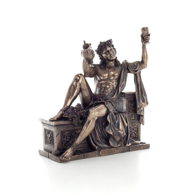 Διόνυσος: Ο θεός του κρασιού και του γλεντιού. 21x25εκ Ολόσωμο άγαλμα με Ηλεκτρόλυση μπρούτζου Veronese, αρχαία Ελλάδα Βερονέζ 6