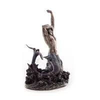 Mermaid: The Most Beautiful Demon, 20 cm Veronese Bronze Electrolysis Helkroppsstaty Veronese 5 - grifon.se 