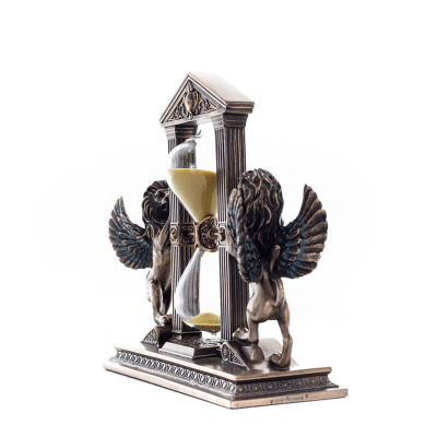 Lejon: symbol för en linjals dygder, Timglas 21x18cm Veronese Brons Electrolysis Helkroppsstaty Veronese 2 - grifon.se 