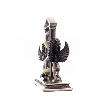 Lejon: symbol för en linjals dygder, Timglas 21x18cm Veronese Brons Electrolysis Helkroppsstaty Veronese 5 - grifon.se 