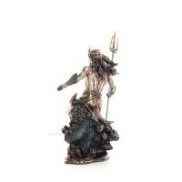 Poseidon: God of the Sea, Earthquakes, Earth, Storms and Words 50cm Veronese Bronze Electroplating Full Body Statue Veronese 3 -