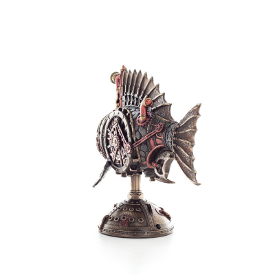 Steampunk Fish 31x24cm Veronese Bronze Electrolysis Full Body Statue Veronese 2 - grifon.se 