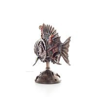 Steampunk Fish 31x24cm Veronese Brons Electrolysis Helkroppsstaty Veronese 2 - grifon.se 