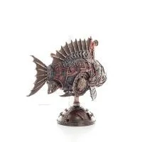 Steampunk Fish 31x24cm Veronese Brons Electrolysis Helkroppsstaty Veronese 3 - grifon.se 
