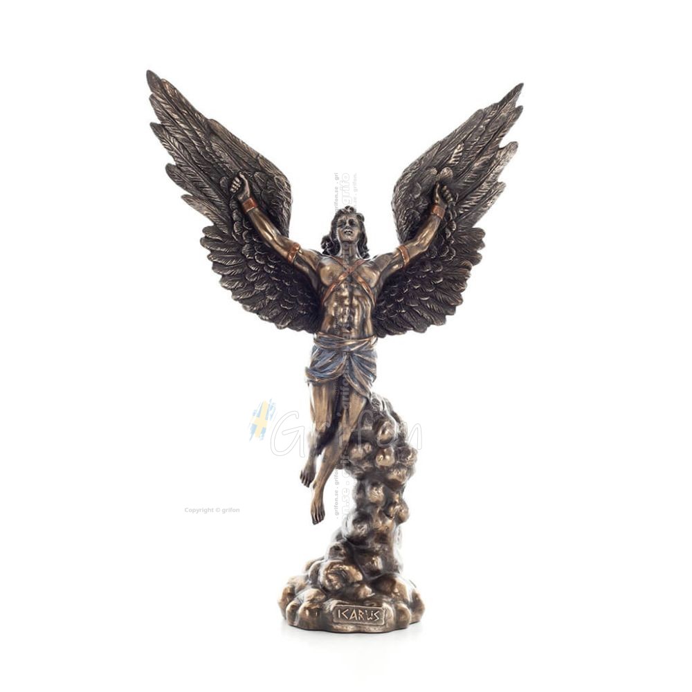 Icarus: The Young Man Who Flew Near the Sun, 37 cm Veronese elektrolytisk bronsstaty Veronese 1 - grifon.se Icarus: The Young Man Who Flew Near the Sun, 37 cm Veronese elektrolytisk bronsstaty Veronese 1 - grifon.se