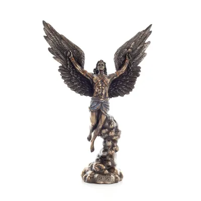 Icarus: The Young Man Who Flew Near the Sun, 37cm Veronese Electrolytic Bronze Full Body Statue Veronese 1 - grifon.se 