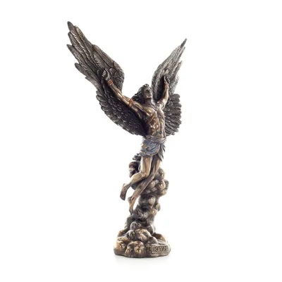 Icarus: The Young Man Who Flew Near the Sun, 37cm Veronese Electrolytic Bronze Full Body Statue Veronese 6 - grifon.se 