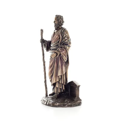 Socrates: Philosopher, considered the founder of Western philosophy 30cm Veronese Bronze Electrolysis Full Body Statue Veronese 