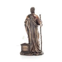 Sokrates: Filosof, anses vara grundaren av västerländsk filosofi 30cm Veronese Brons Electrolysis Helkroppsstaty Veronese 4 - gr