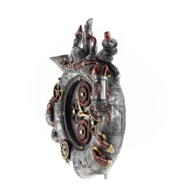 Väggklocka steampunk utblås 36x29cm Veronese brons elektrolys, Modernt dekorativt Veronese 2 - grifon.se 