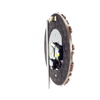 Steampunk Round Gear Clock 30x28,5cm Veronese Bronze Elektrolys, Modernt dekorativt Veronese 5 - grifon.se 