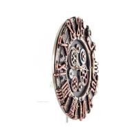 Steampunk Round Gear Clock 30x28.5cm Veronese Bronze Electrolysis, Modern Decorative Veronese 6 - grifon.se 