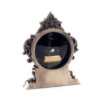 Ρολόι επιτραπέζιο γραφομηχανή steampunk 23,5χ18,5εκ Ηλεκτρόλυση μπρούτζου Veronese, Μοντέρνο Διακοσμητικό Βερονέζ 4 - grifon.se 