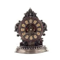 Steampunk Skrivmaskin Skrivbordsklocka 23,5x18,5cm Veronese Brons Elektrolys, Modernt dekorativt Veronese 7 - grifon.se 