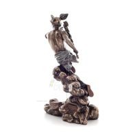 Mercury: The Messenger of the Gods, 22cm Veronese Bronze Electrolysis Full Body Statue, Ancient Greece Veronese 4 - grifon.se 