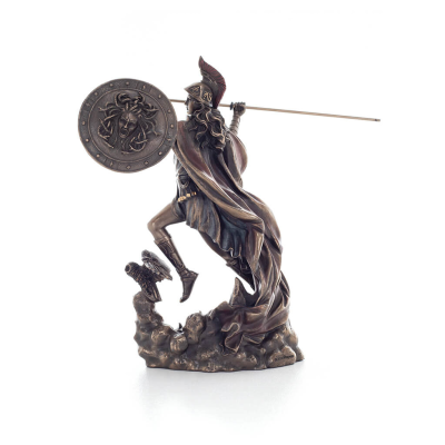 Αθηνά ή Αθάνα ή Αθήνη: Η θεά της σοφίας, από την αρχαία Ελλάδα, με ακόντιο & ασπίδα έτοιμη για επίθεση με κουκουβάγια Βερονέζ 3 