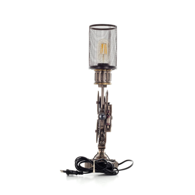 Steampunk table lamp 46.5x31cm with Veronese Bronze Electrolysis Veronese 2 - grifon.se 