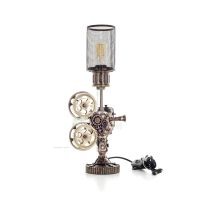 Steampunk table lamp 46.5x31cm with Veronese Bronze Electrolysis Veronese 5 - grifon.se 