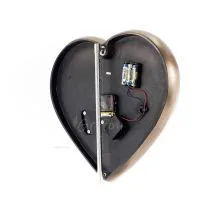 Steampunk Heart Gears Väggklocka 40x36,5 cm Veronese Bronze Elektrolys, Modernt Dekorativt Veronese 5 - grifon.se 