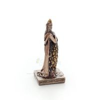 Hera: wife of Zeus, daughter of Cronus and Rhea. Goddess of Marriage 8.5cm Veronese Bronze Electrolysis Full Body Statue Verones